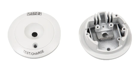 Aluminium Tuag Casting Cov Hluav Taws Xob Hluav Taws Xob Teeb Pom Kev